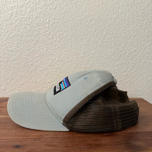 Distressed Patagonia Two-Tone Snapback Hat OSFM - Picture 4 of 5